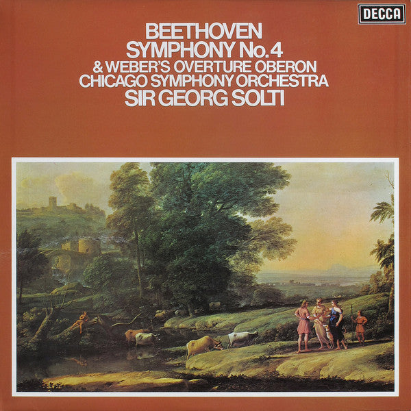 Beethoven / Weber, Chicago Symphony Orchestra, Sir Georg Solti ~ Symphony No.4 / Overture Oberon (Vinyl) - Djungel & Jazz