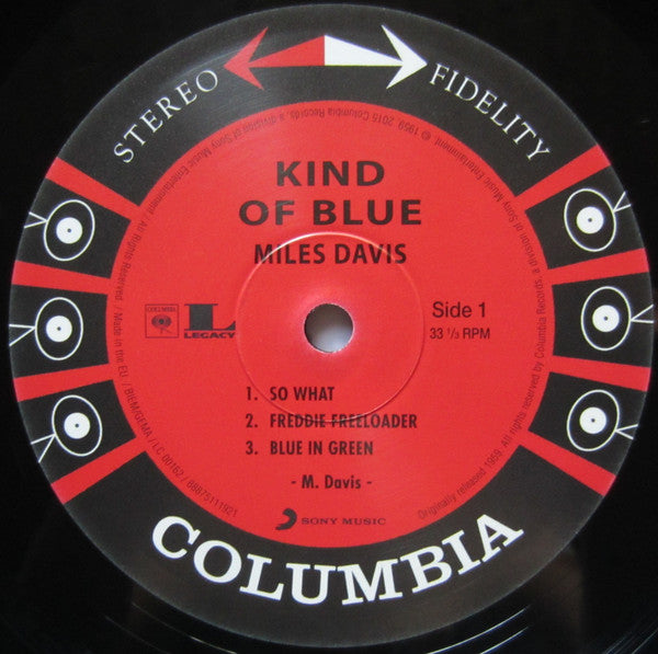 Miles Davis ~ Kind Of Blue (Vinyl) - Djungel & Jazz