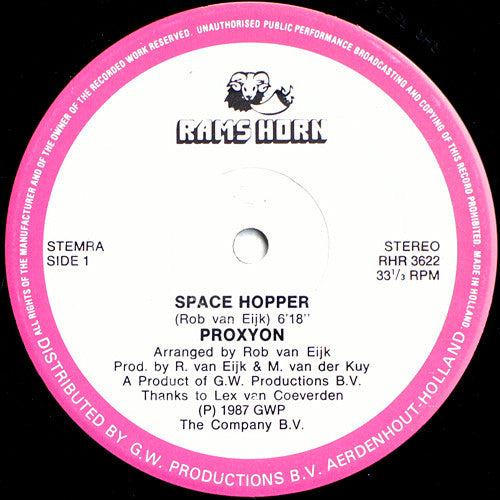 Proxyon ~ Space Hopper (Vinyl) - Djungel & Jazz