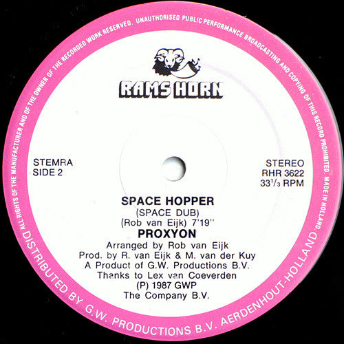 Proxyon ~ Space Hopper (Vinyl) - Djungel & Jazz