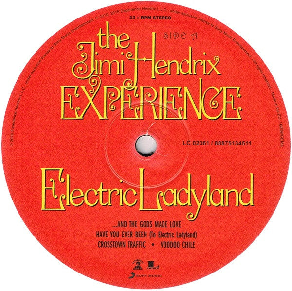 The Jimi Hendrix Experience ~ Electric Ladyland (Vinyl) - Djungel & Jazz