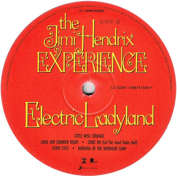 The Jimi Hendrix Experience ~ Electric Ladyland (Vinyl) - Djungel & Jazz