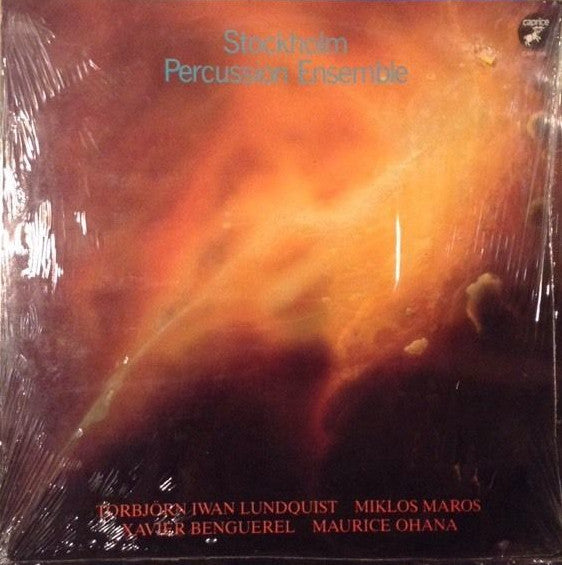 Stockholm Percussion Ensemble  -  Torbjörn Iwan Lundquist, Miklos Maros*, Xavier Benguerel, Maurice Ohana : Stockholm Percussion Ensemble (LP, Album)