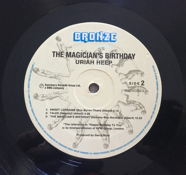 Uriah Heep ~ The Magician's Birthday (Vinyl) - Djungel & Jazz