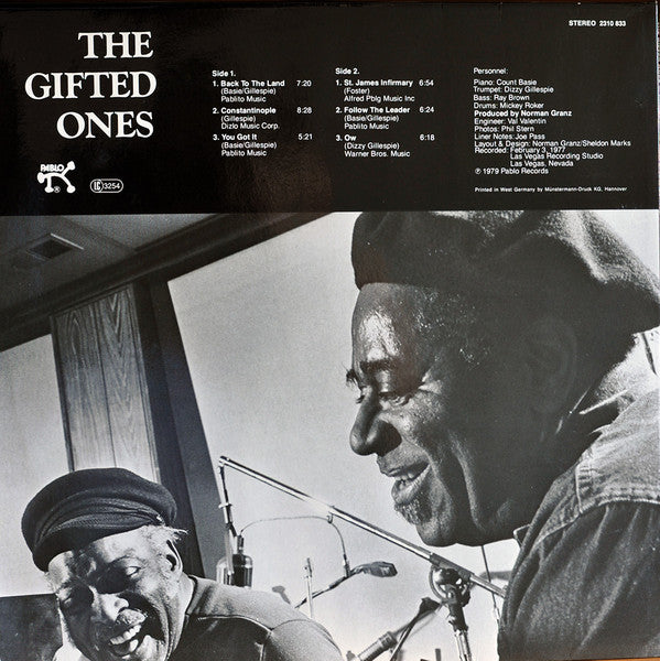 Count Basie & Dizzy Gillespie ~ The Gifted Ones (Vinyl) - Djungel & Jazz
