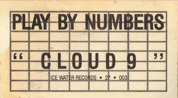 Play By Numbers : Cloud Nine (12")