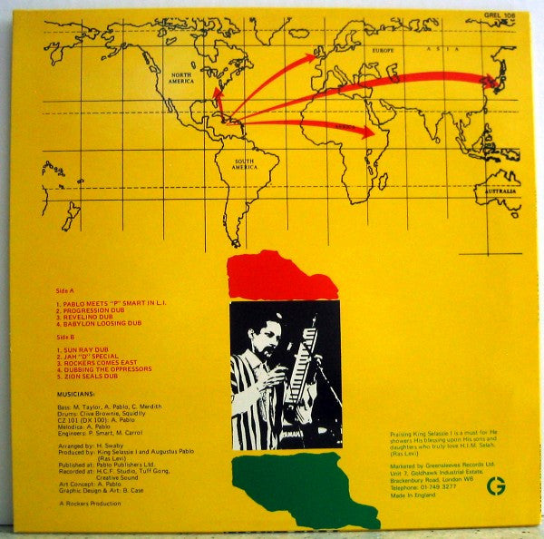 Augustus Pablo : Rockers Comes East (LP, Album)