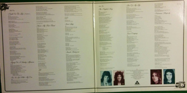 Queen : A Night At The Opera (LP, Album, RP, Emb)