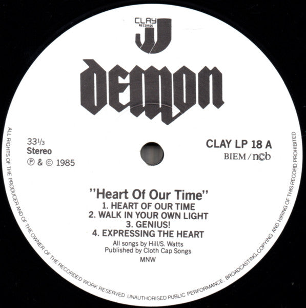 Demon (4) : Heart Of Our Time (LP, Album)