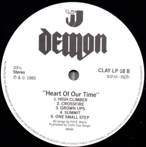 Demon (4) : Heart Of Our Time (LP, Album)