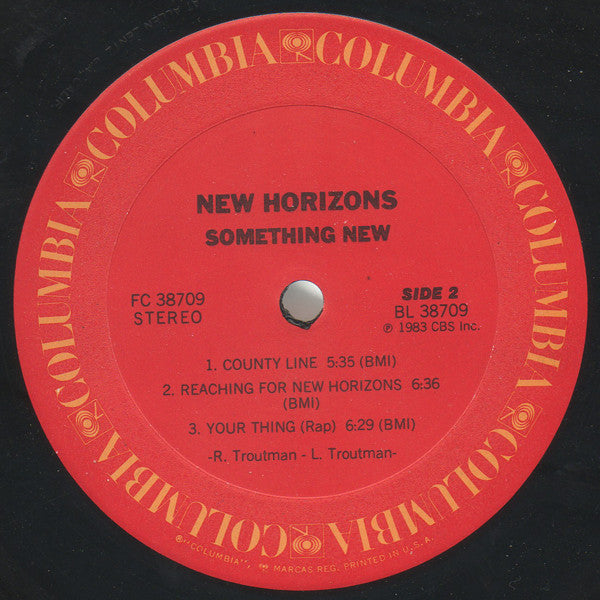 New Horizons  ~ Something New (Vinyl) - Djungel & Jazz