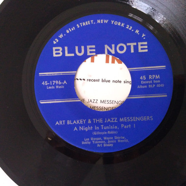 Art Blakey & The Jazz Messengers ~ A Night In Tunisia (Vinyl) - Djungel & Jazz