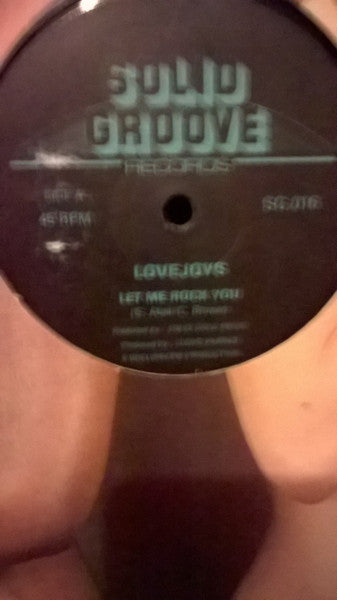 Love Joys : Let Me Rock You / Stranger  (12")