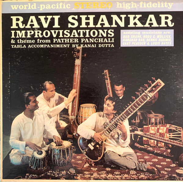 Ravi Shankar ~ Improvisations And Theme From Pather Panchali (Vinyl) - Djungel & Jazz