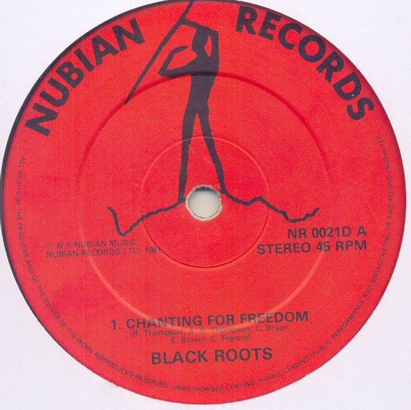 Black Roots ~ Chanting For Freedom (Vinyl) - Djungel & Jazz