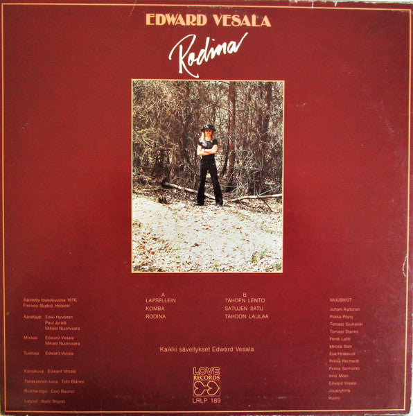 Edward Vesala ~ Rodina (Vinyl) - Djungel & Jazz
