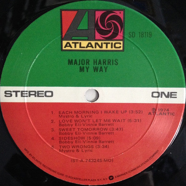 Major Harris ~ My Way (Vinyl) - Djungel & Jazz