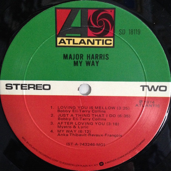 Major Harris ~ My Way (Vinyl) - Djungel & Jazz