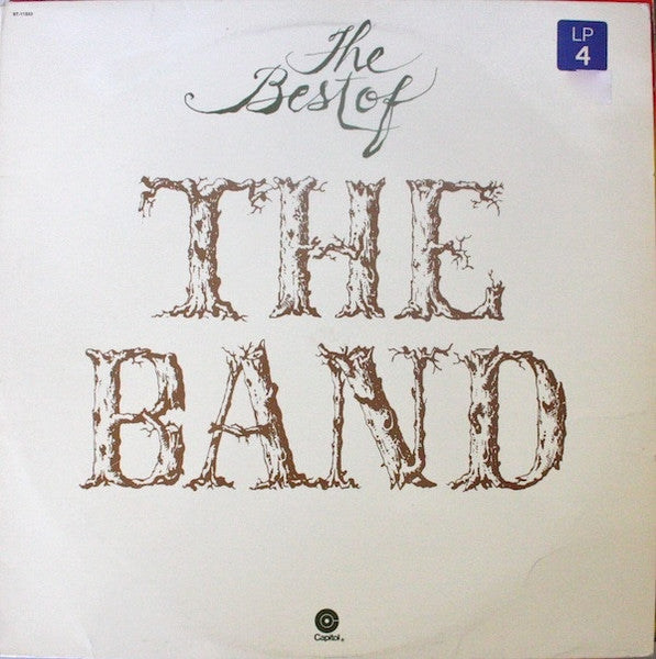 The Band : The Best Of The Band (LP, Comp)