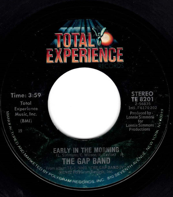 The Gap Band : Early In The Morning (7", Single, Styrene, 19 )