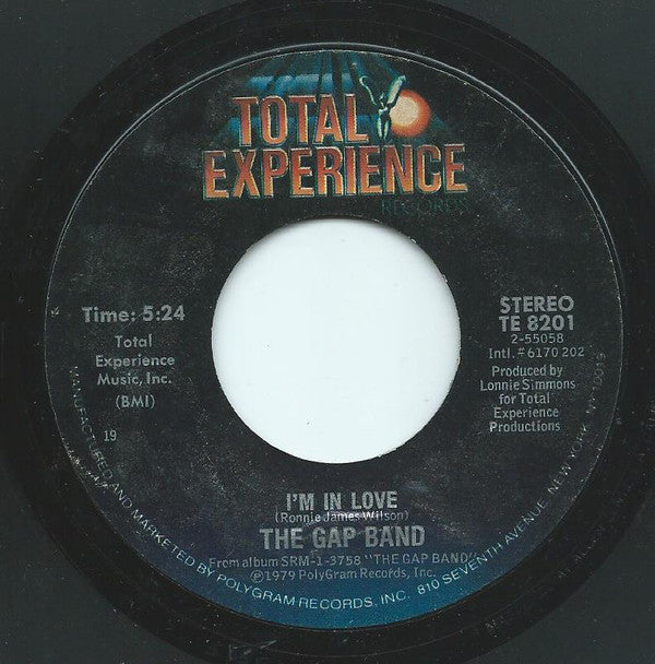 The Gap Band : Early In The Morning (7", Single, Styrene, 19 )