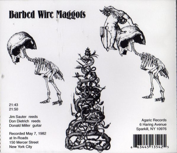 Borbetomagus ~ Barbed Wire Maggots (Vinyl) - Djungel & Jazz