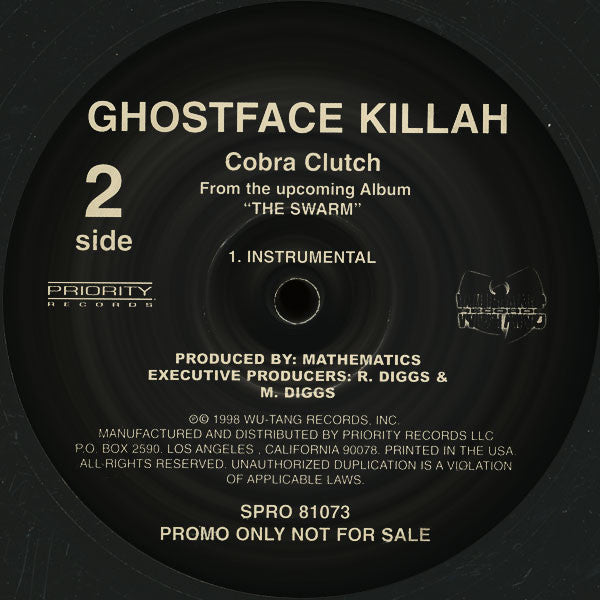 Ghostface Killah ~ Cobra Clutch (Vinyl) - Djungel & Jazz