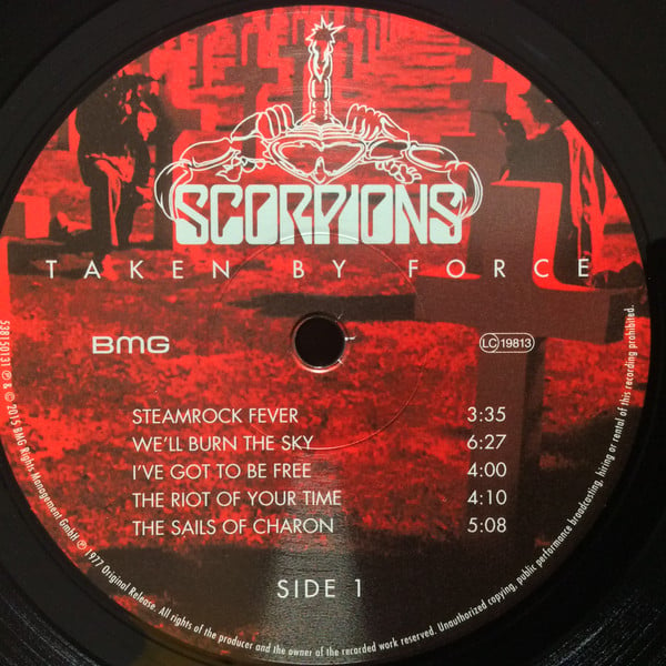 Scorpions ~ Taken By Force (Vinyl) - Djungel & Jazz