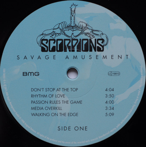 Scorpions ~ Savage Amusement (Vinyl) - Djungel & Jazz