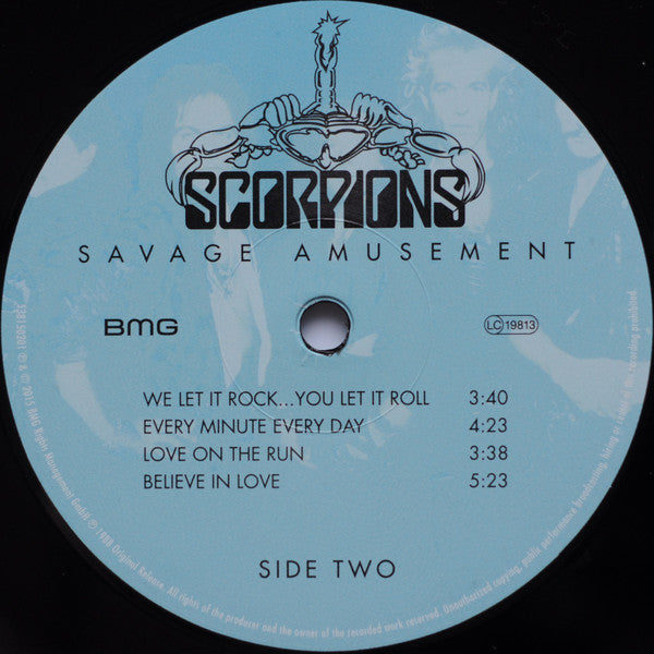 Scorpions ~ Savage Amusement (Vinyl) - Djungel & Jazz