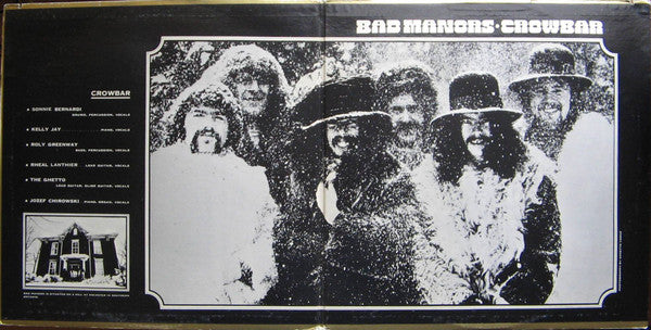 Crowbar  ~ Bad Manors (Crowbar's Golden Hits, Volume 1) (Vinyl) - Djungel & Jazz