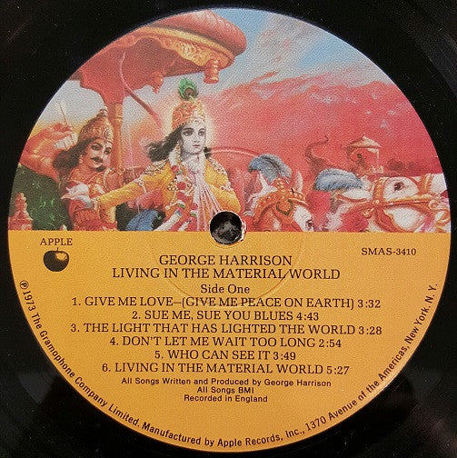 George Harrison ~ Living In The Material World (Vinyl) - Djungel & Jazz