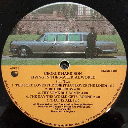 George Harrison ~ Living In The Material World (Vinyl) - Djungel & Jazz