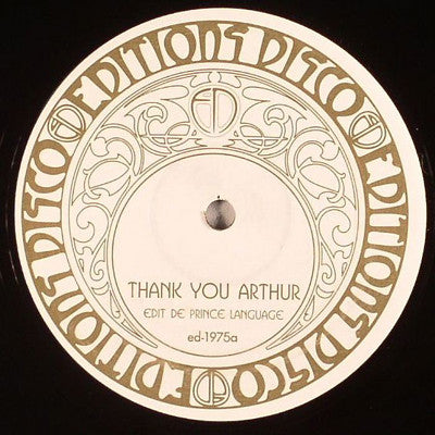 Dinosaur L / Edwin Birdsong : Thank You Arthur / Lollipop (12", Unofficial)
