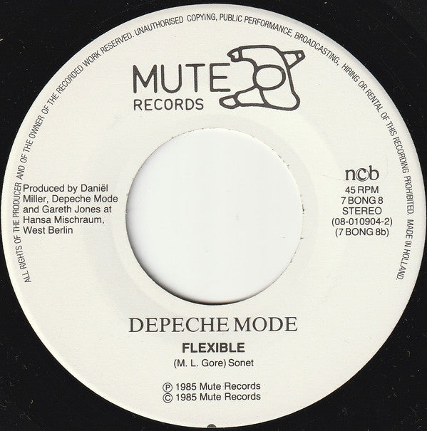 Depeche Mode : Shake The Disease (7", Single)