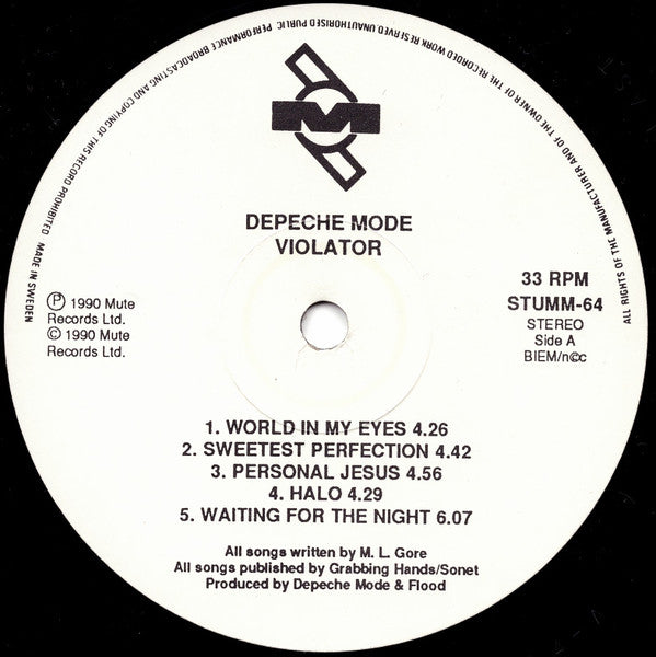 Depeche Mode ~ Violator (Vinyl) - Djungel & Jazz