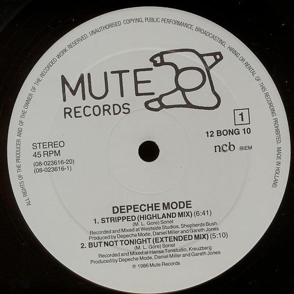 Depeche Mode : Stripped (Highland Mix) (12", Single)