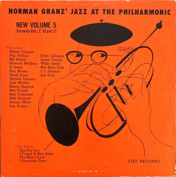 Jazz At The Philharmonic ~ Norman Granz' Jazz At The Philharmonic New Volume 5 (Formerly Vols. 7, 10 and 11) (Vinyl) - Djungel & Jazz