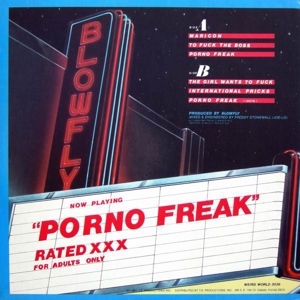 Blowfly : Porno Freak (LP, Album)