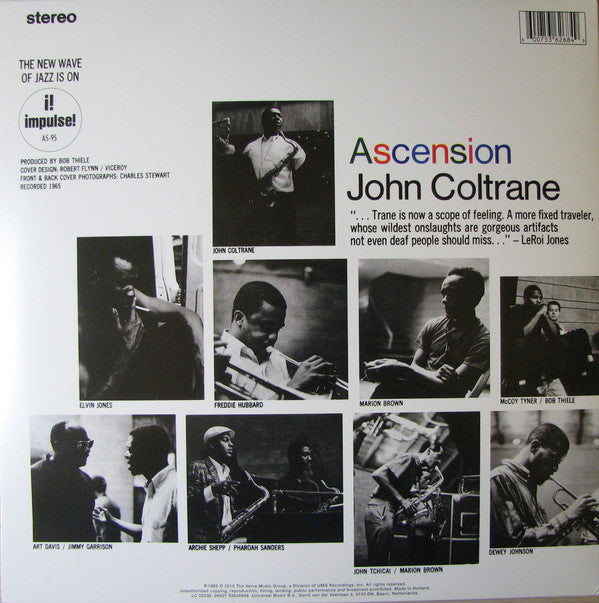 John Coltrane ~ Ascension (Vinyl) - Djungel & Jazz