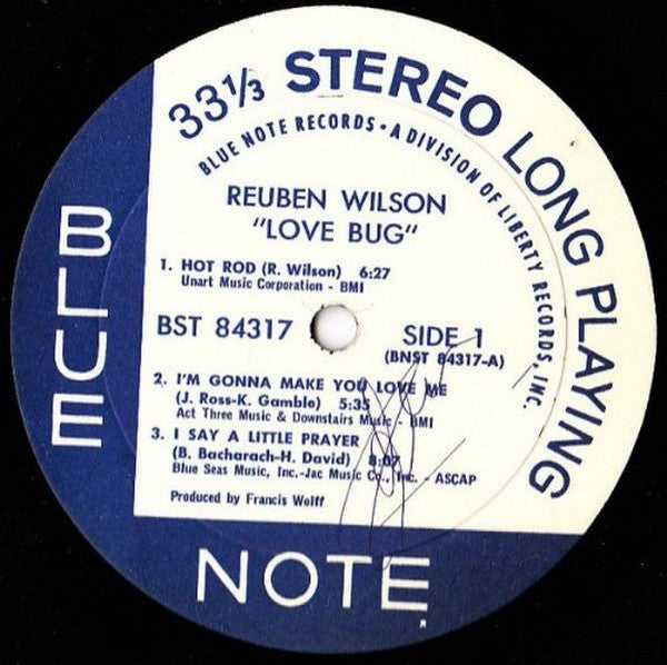 Reuben Wilson : Love Bug (LP, Album)