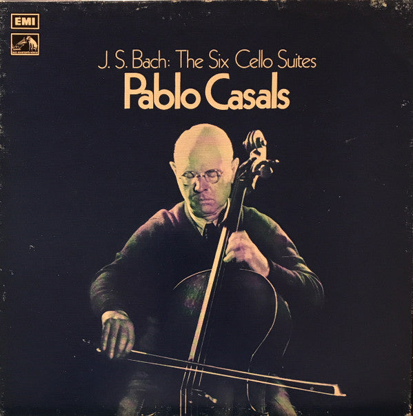 J. S. Bach* : Pablo Casals : The Six Cello Suites (3xLP, Mono + Box, wit)