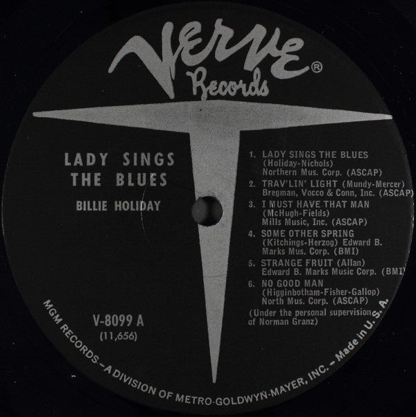 Billie Holiday : Lady Sings The Blues (LP, Album, Mono, RE)