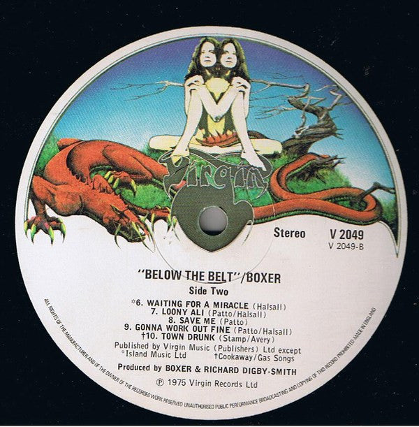 Boxer  ~ Below The Belt (Vinyl) - Djungel & Jazz