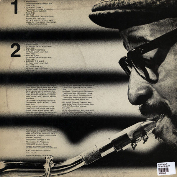 Yusef Lateef ~ The Gentle Giant (Vinyl) - Djungel & Jazz