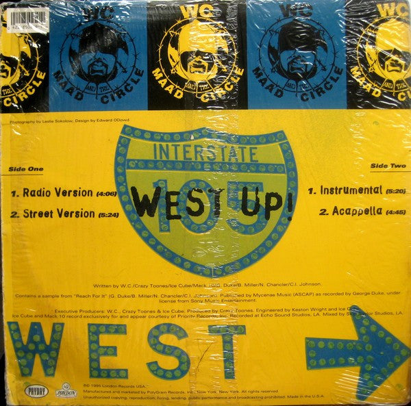 WC And The Maad Circle ~ West Up! (Vinyl) - Djungel & Jazz