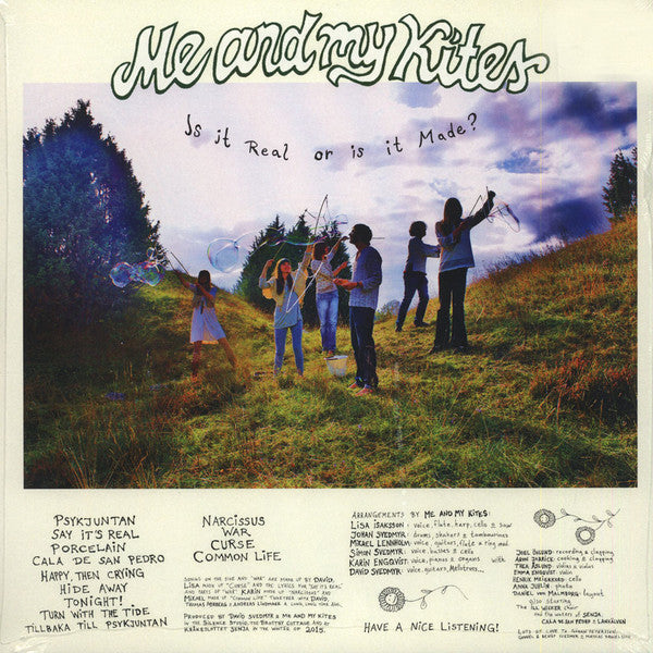 Me And My Kites : Is It Real Or Is It Made? (LP, Album)