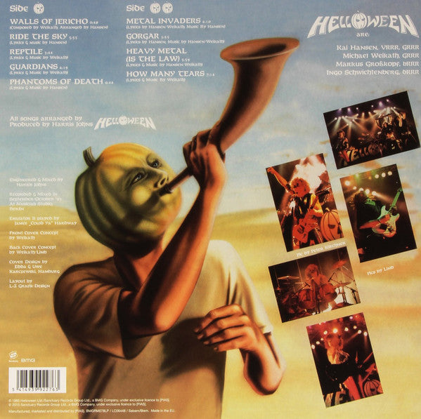 Helloween ~ Walls Of Jericho (Vinyl) - Djungel & Jazz