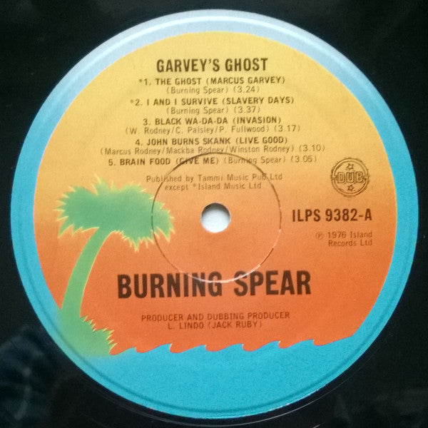 Burning Spear : Garvey's Ghost (LP, Album)