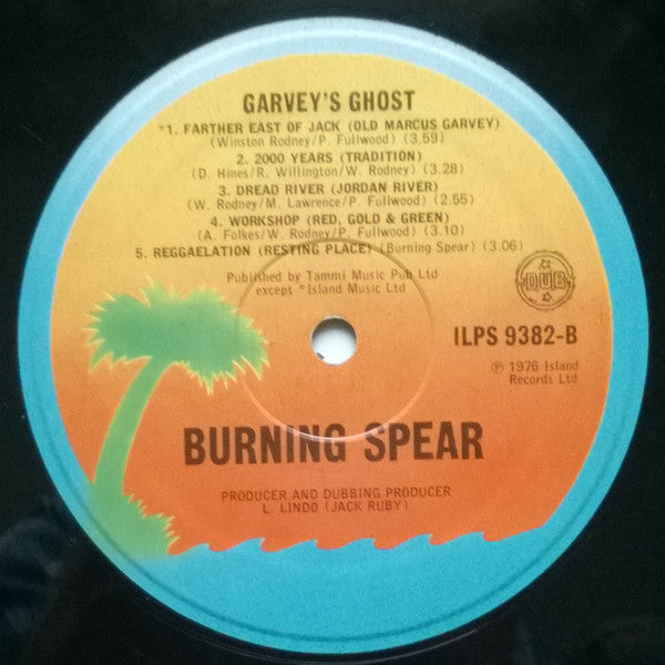 Burning Spear : Garvey's Ghost (LP, Album)
